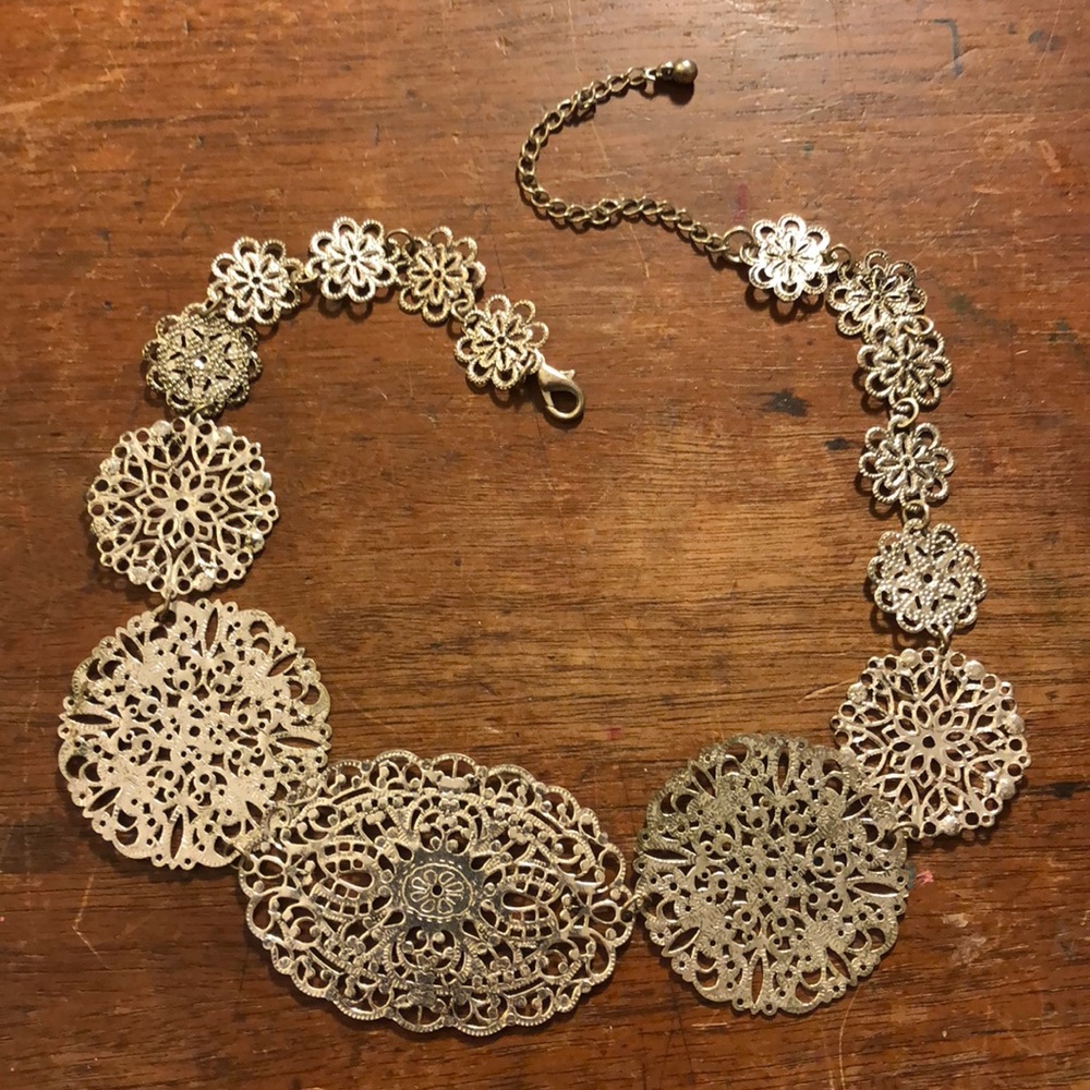 Silver necklace
